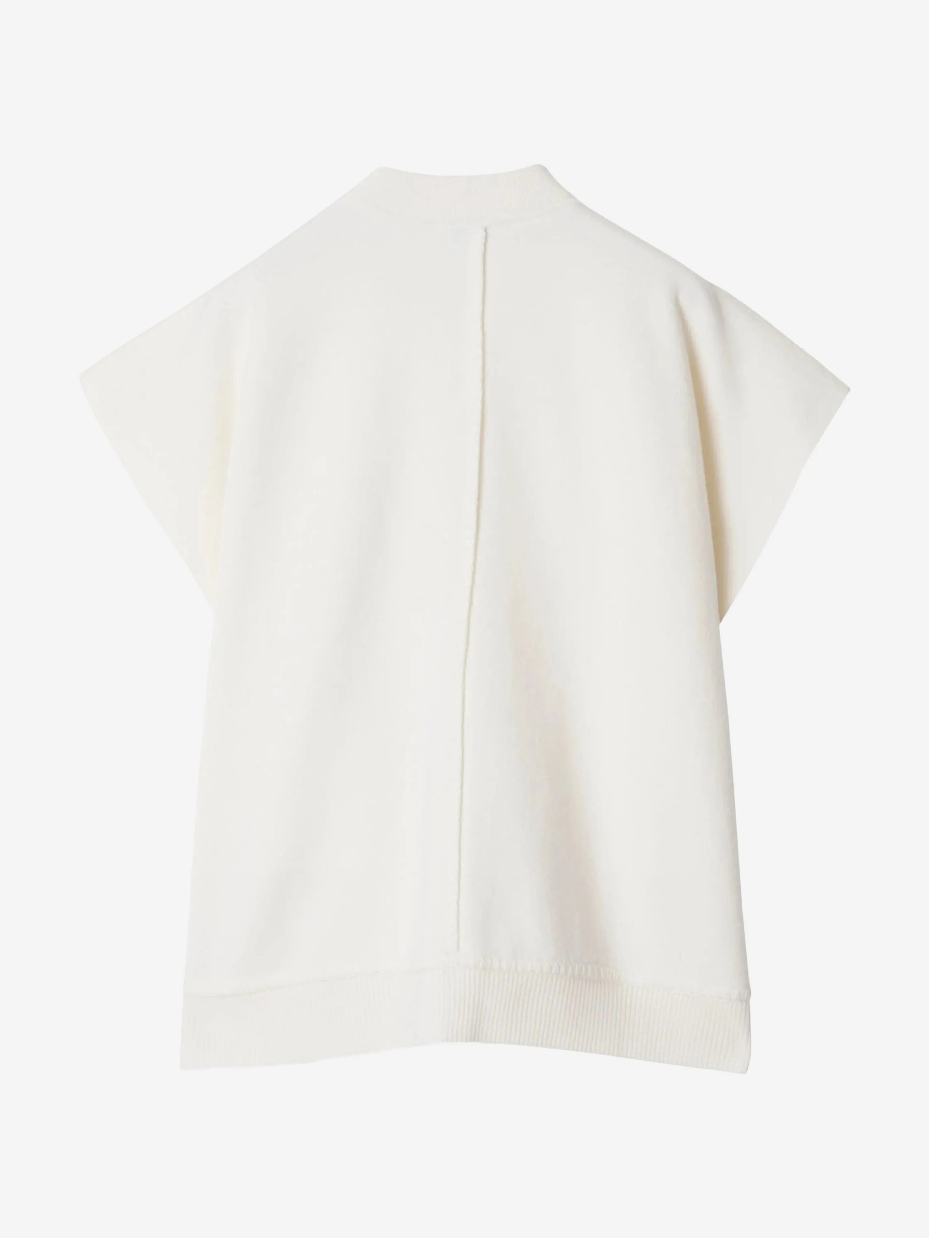 Girls Wool EKD Cape in Ivory