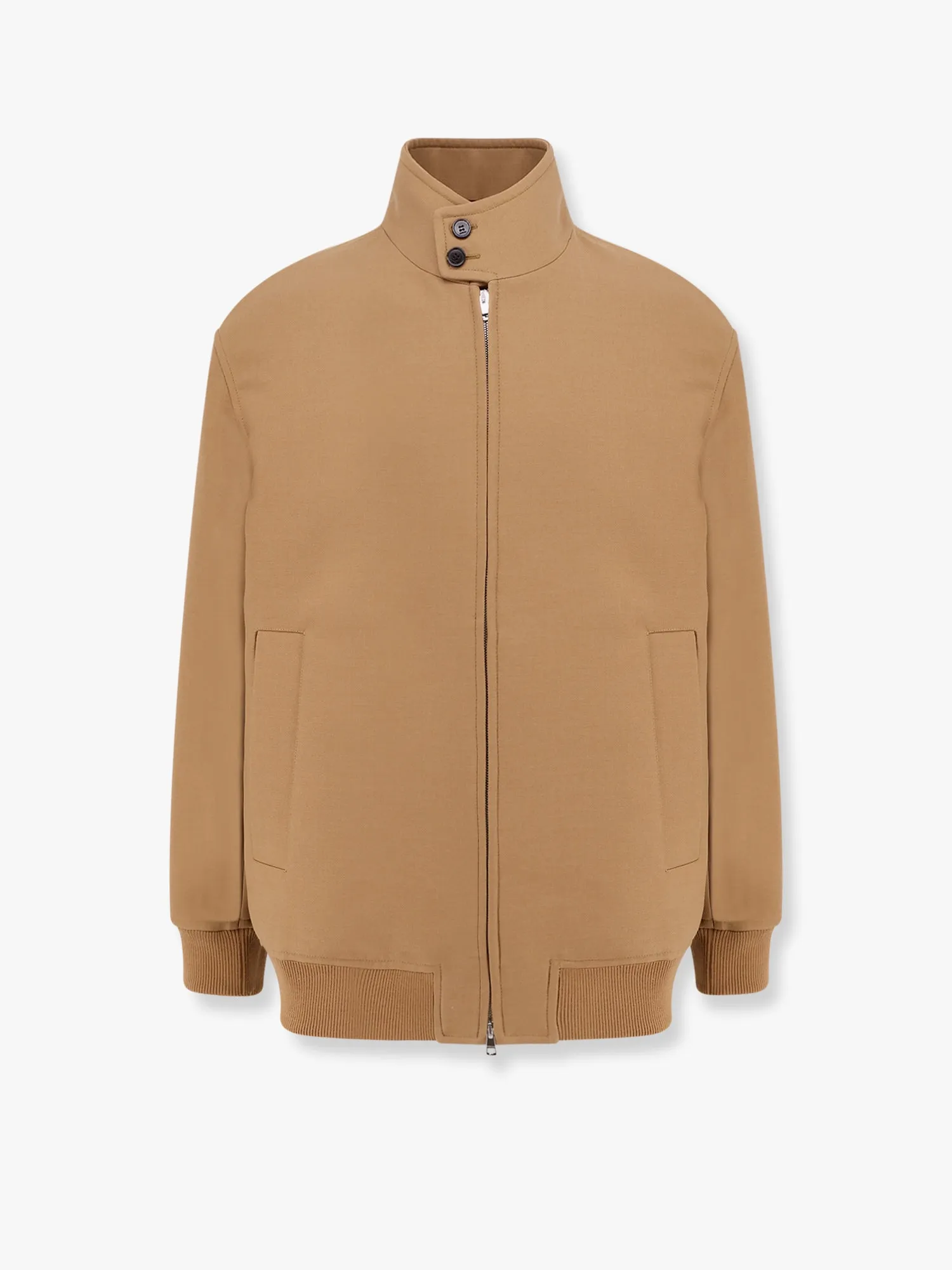Gucci Wool Jacket With Gg Lining