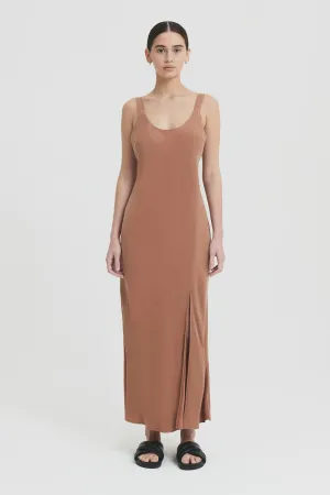 Harlow Slip Dress Terracotta
