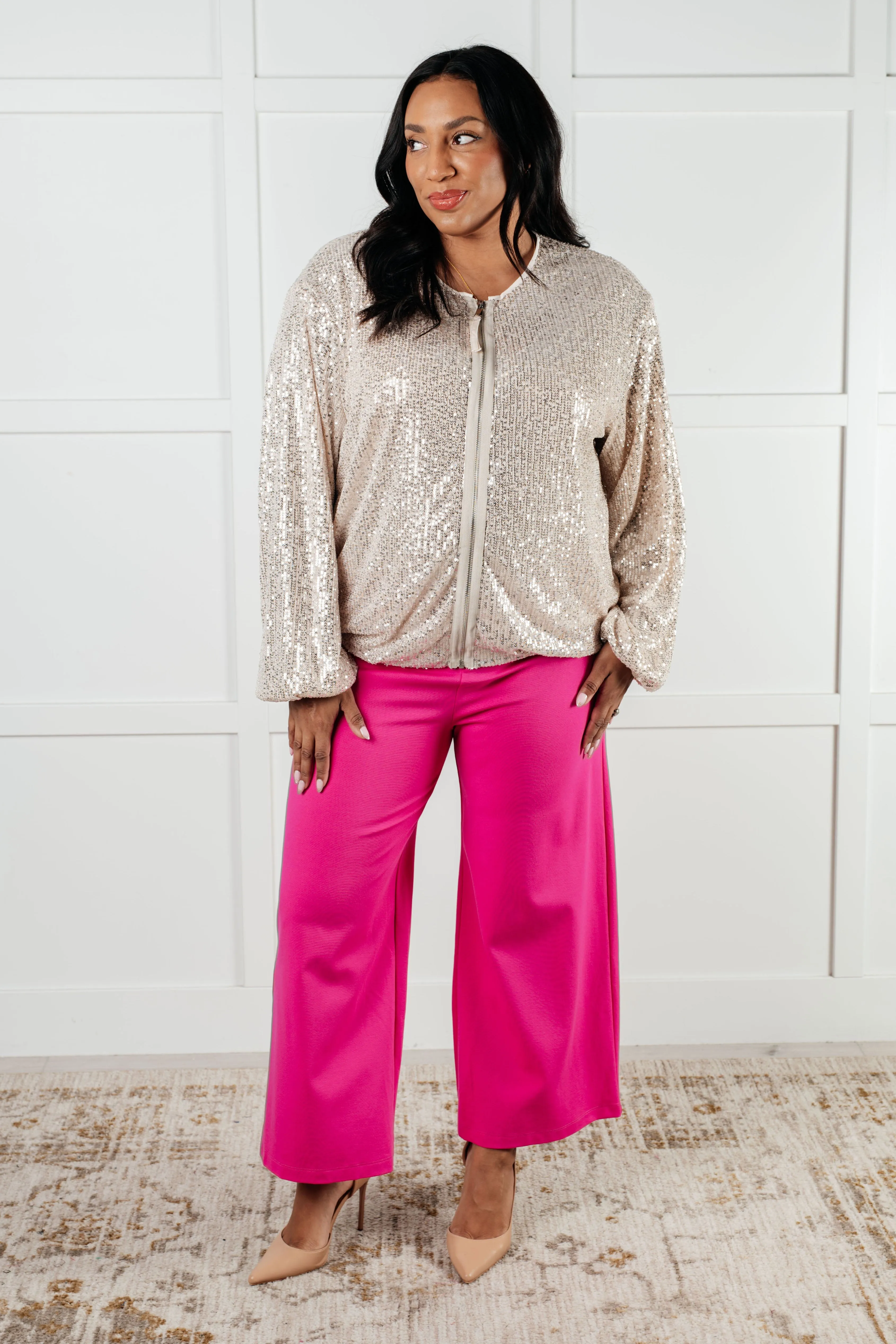 Hazel Blues® |  One in Twenty Sequin Jacket