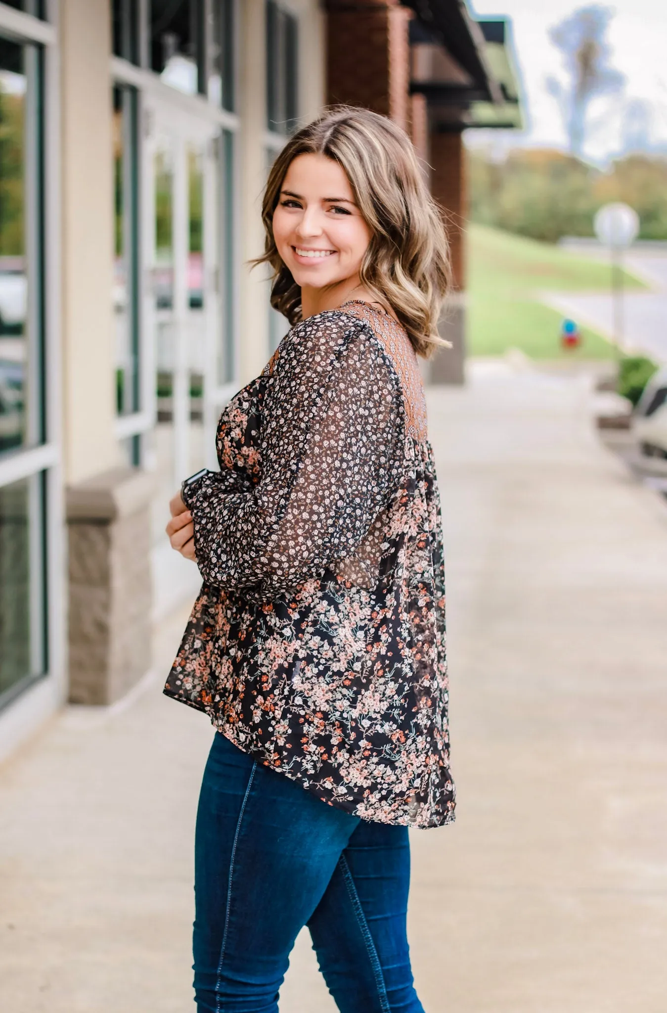 Heart on Fire Dolman Sleeve