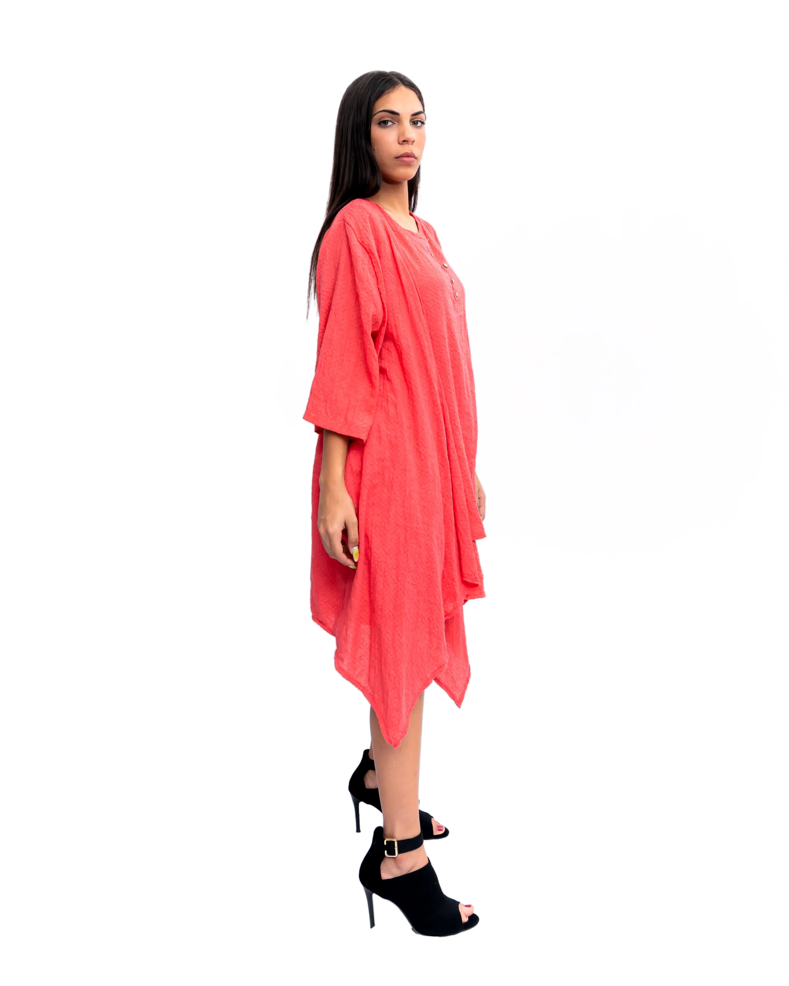 High Low Midi Dress