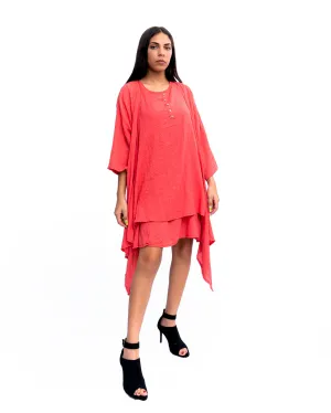 High Low Midi Dress