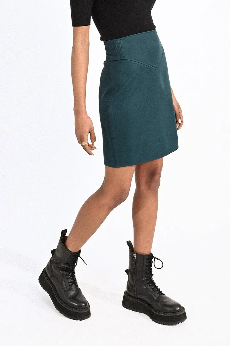 HIGH WAIST MINI SKIRT