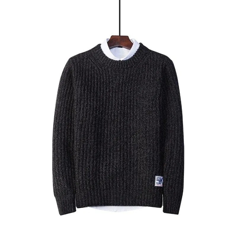 Hop O-Neck Winter Slim Fit Men Sweater