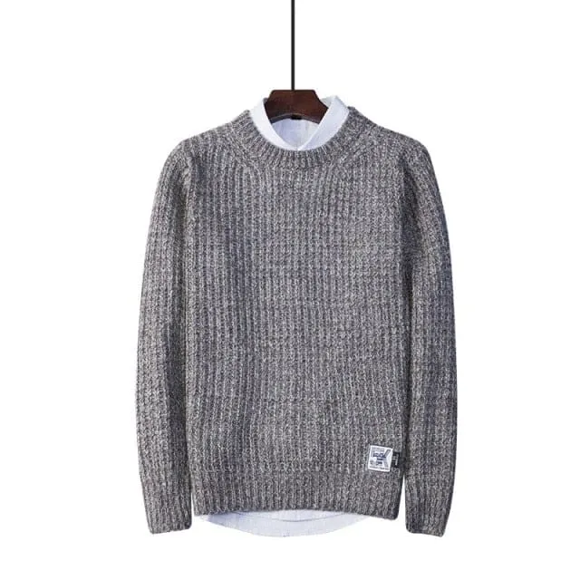Hop O-Neck Winter Slim Fit Men Sweater