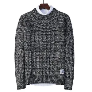 Hop O-Neck Winter Slim Fit Men Sweater