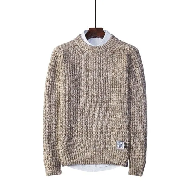 Hop O-Neck Winter Slim Fit Men Sweater