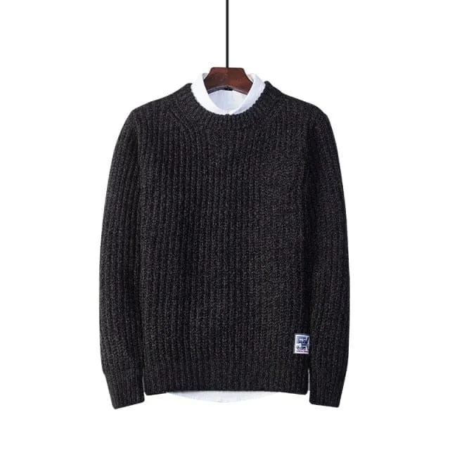 Hop O-Neck Winter Slim Fit Men Sweater