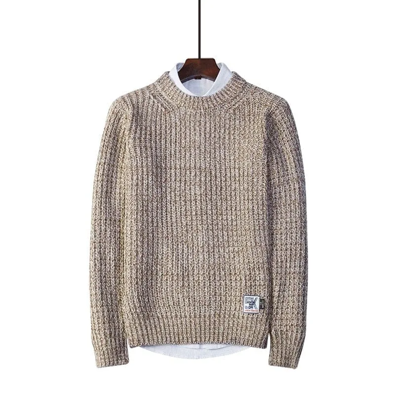 Hop O-Neck Winter Slim Fit Men Sweater