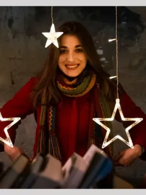I Hate Christmas Pilar Fogliati Red Jacket