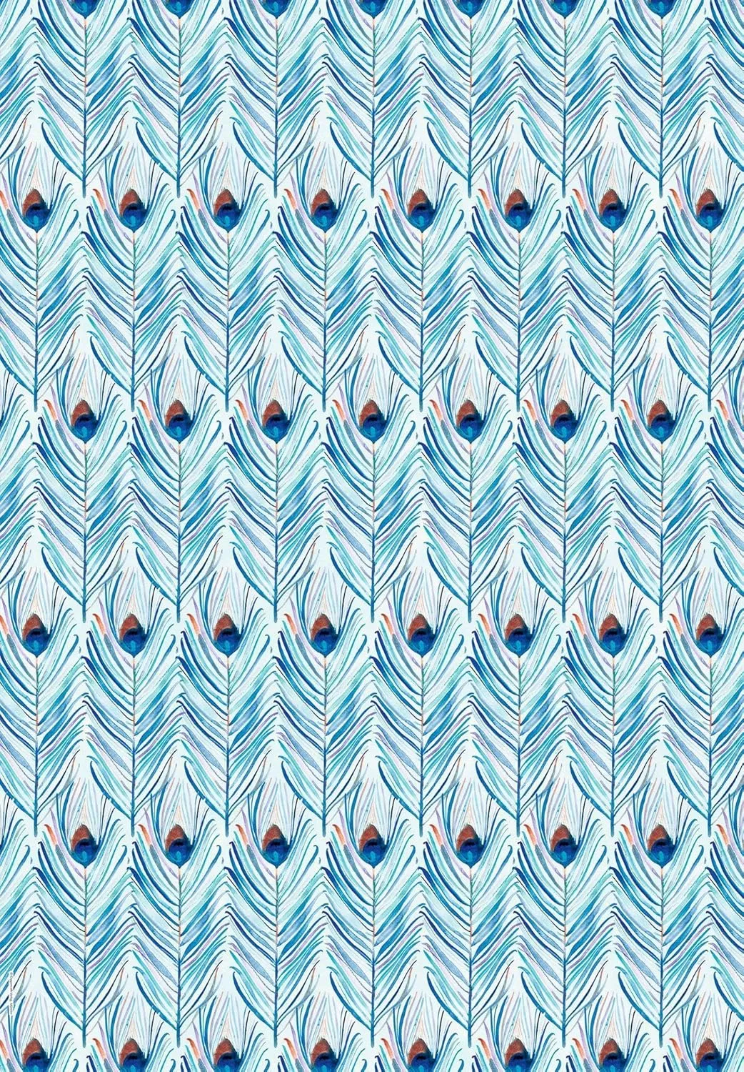 I Love Blue Wrapping Paper Book