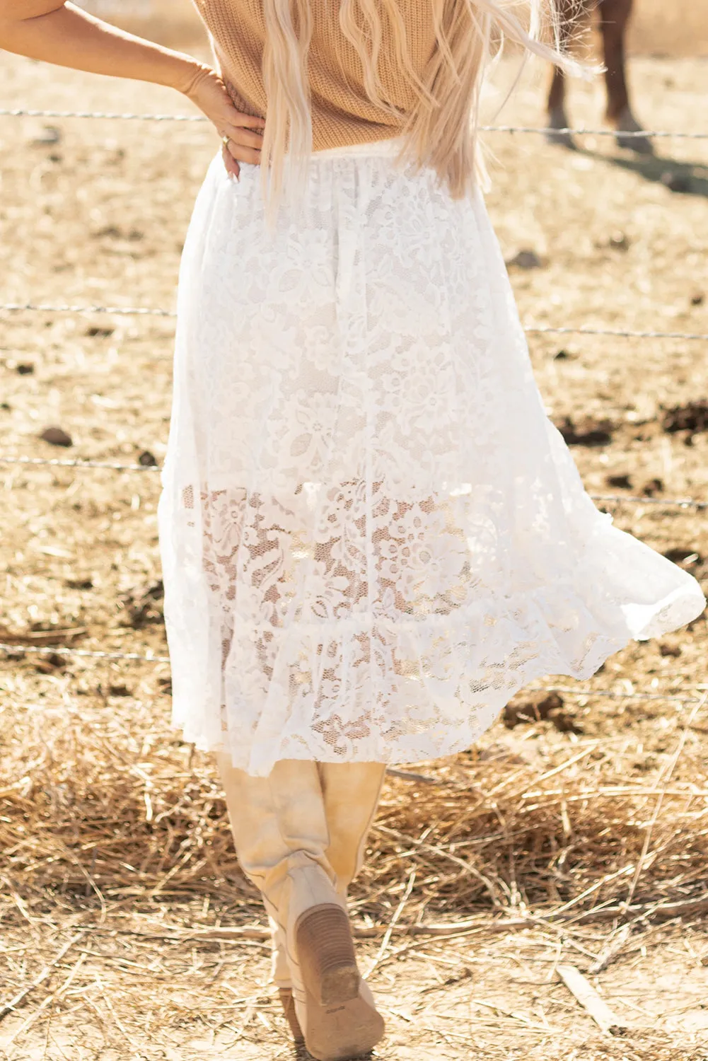 Ivory Whimsy Skirt