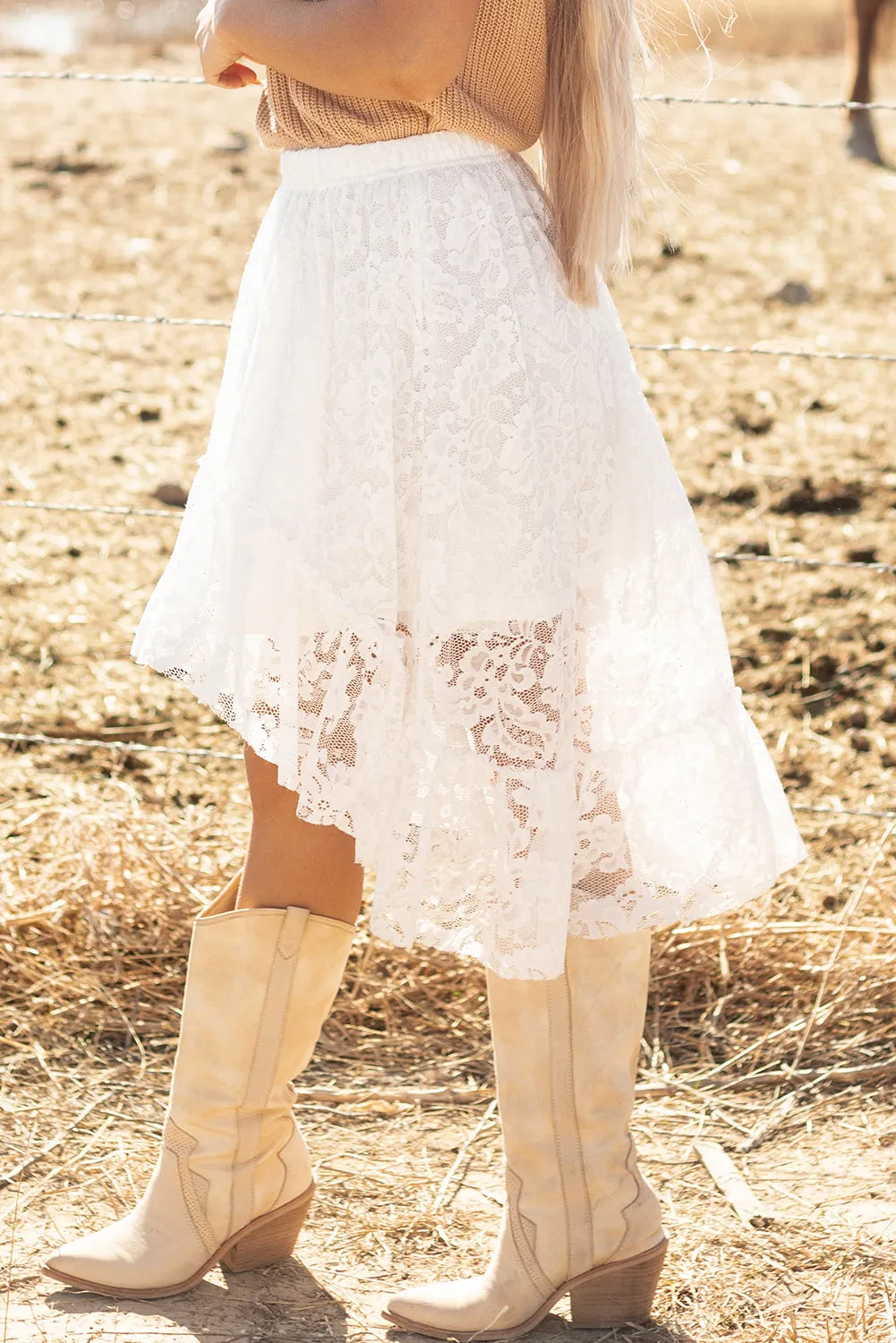 Ivory Whimsy Skirt