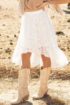 Ivory Whimsy Skirt