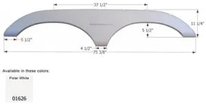 Keystone Tandem FS772 - Polar White