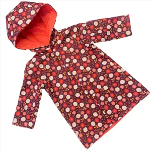 Kids Raincoat Jacket - Cottage Garden
