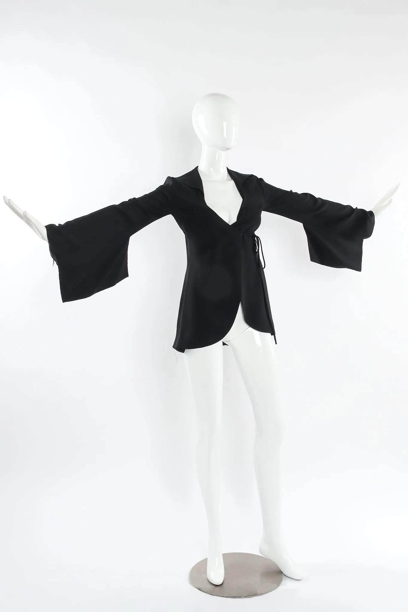 Kimono Sleeve Wrap Top