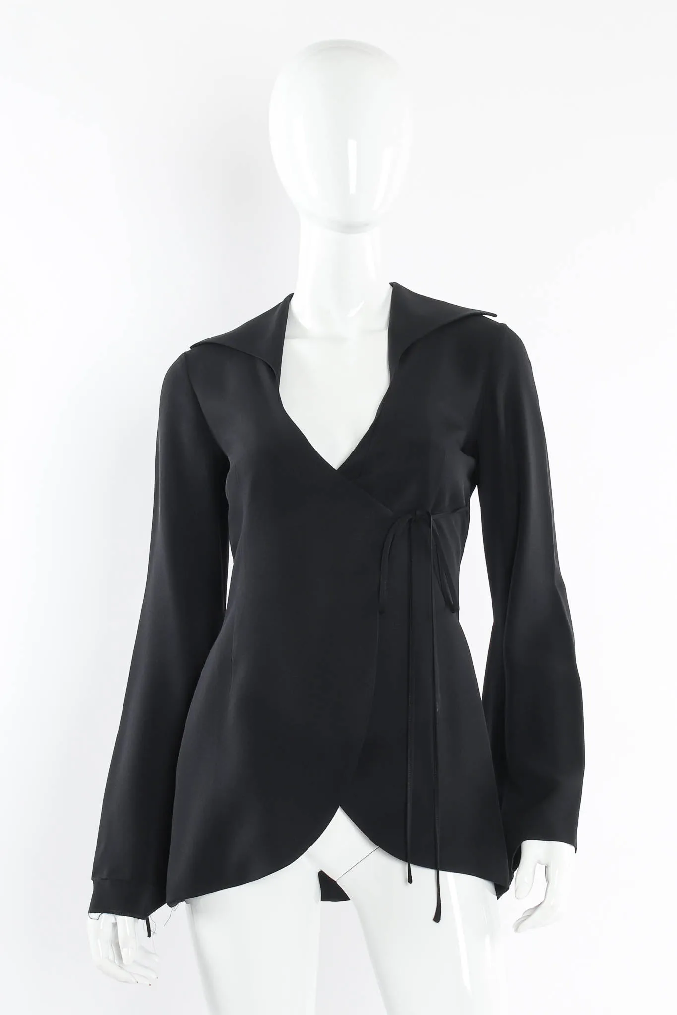 Kimono Sleeve Wrap Top