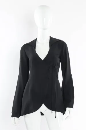 Kimono Sleeve Wrap Top