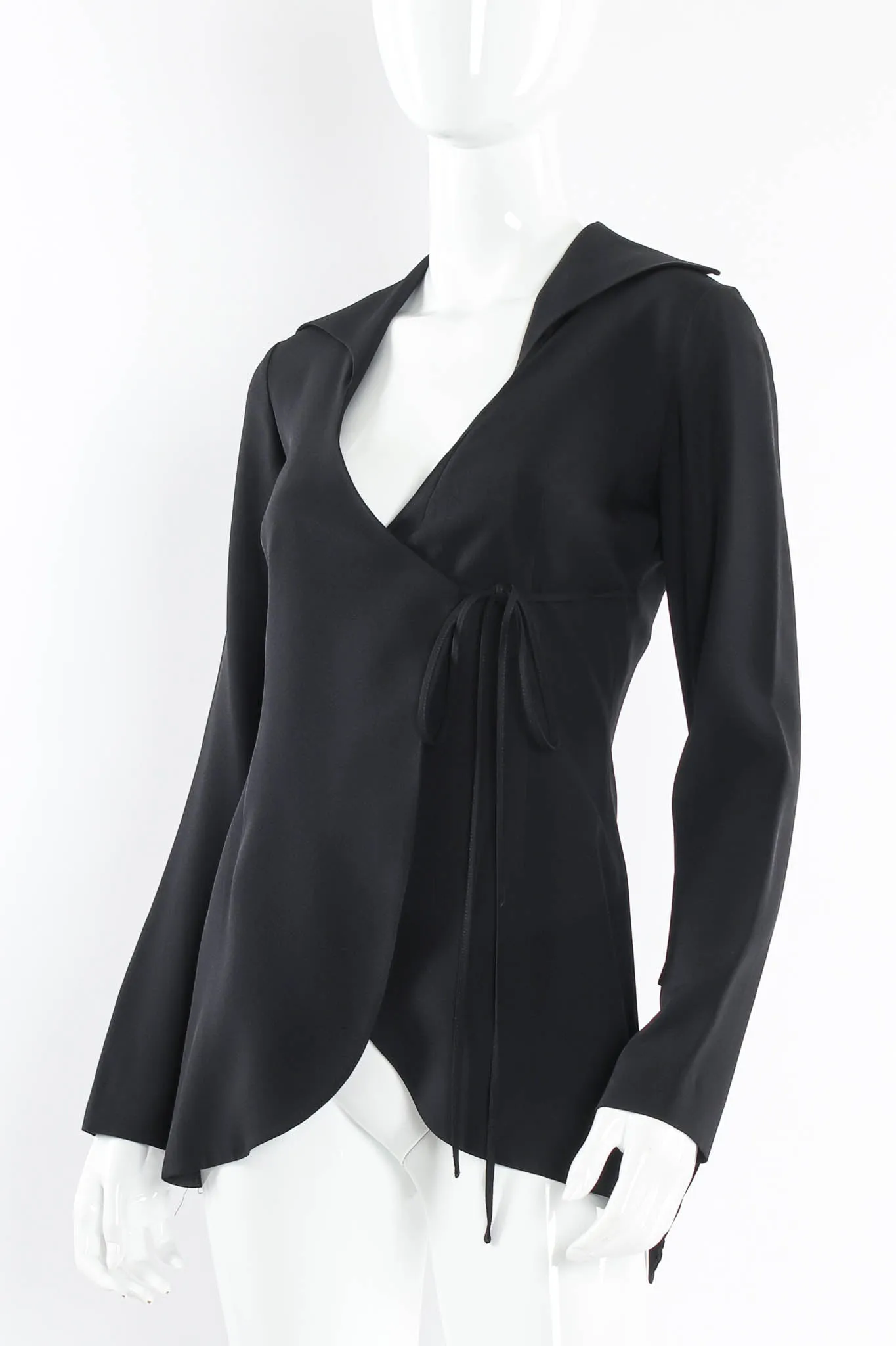 Kimono Sleeve Wrap Top