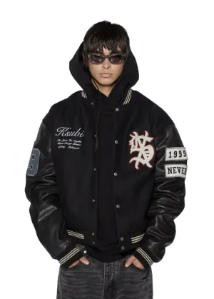 KSUBI Play Off Varsity Jacket - Black