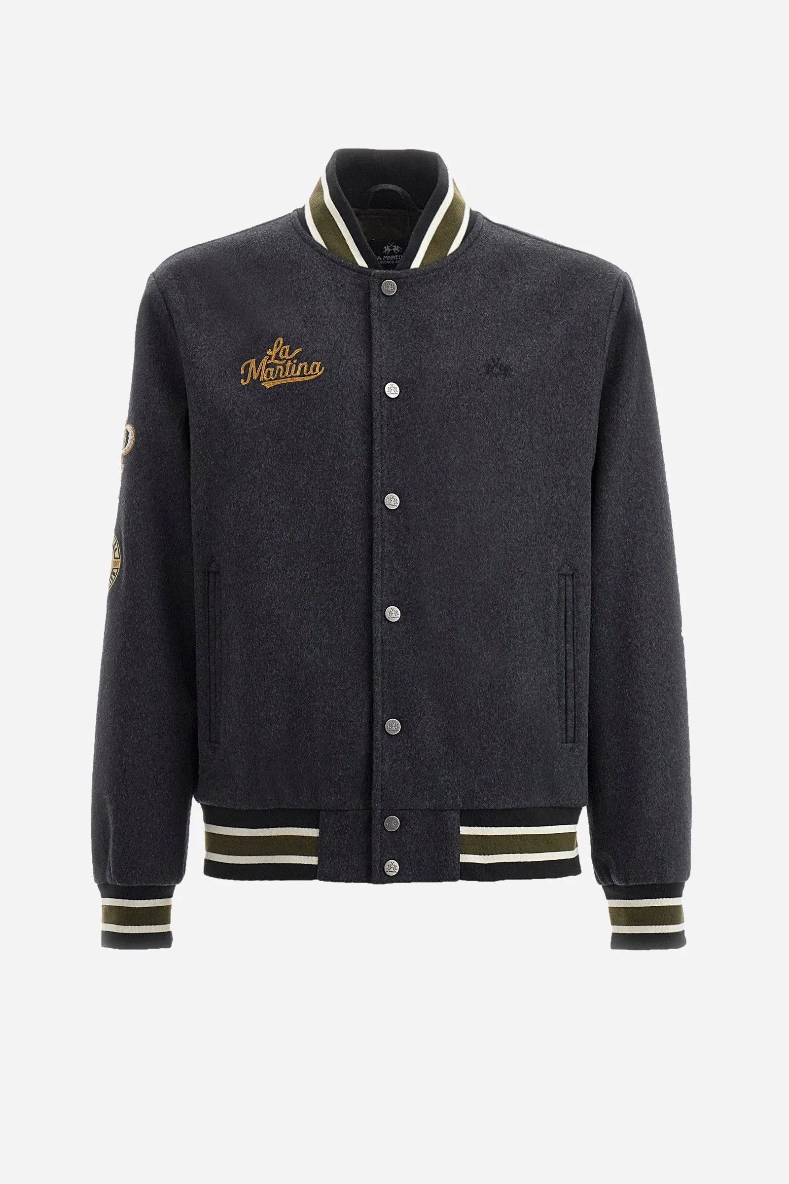 La Martina Casual Jackets Regular Fit in Wool Mix - ZEUS ZMO300-FT044