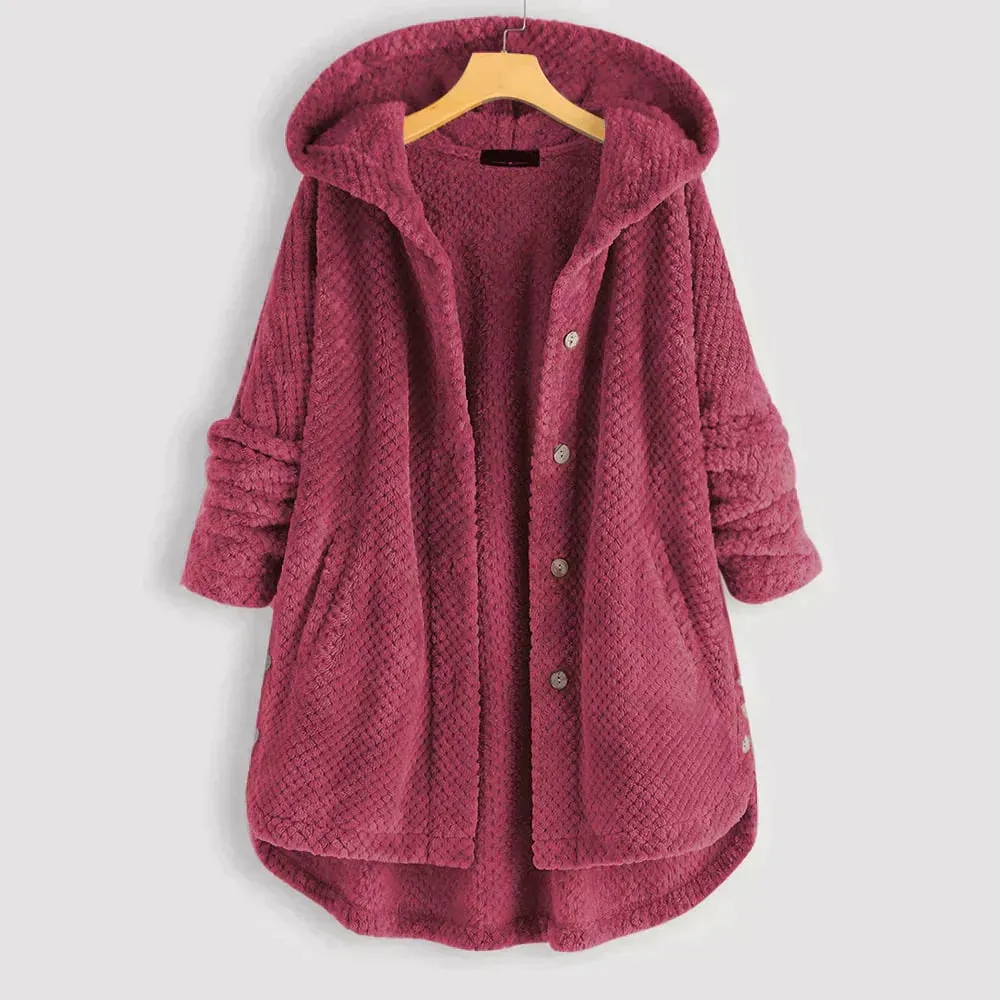 Larissa™ | The comfortable fleece-lined hooded jacket