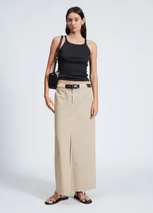 Leyton Skirt in Khaki