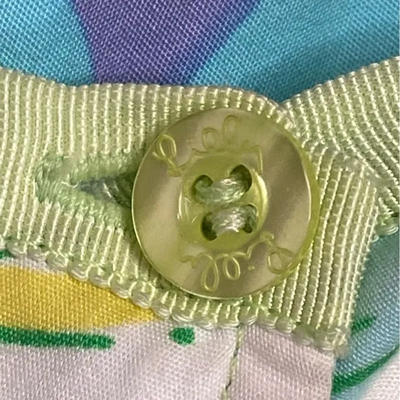 Lilly Pulitzer Vintage White Label 2 in 1 Wrap Skirt Sz 12 Girls Sz 2