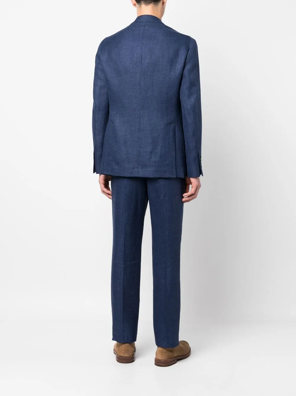 Linen leisure fit suit