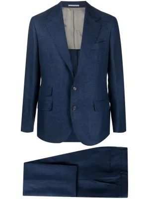 Linen leisure fit suit