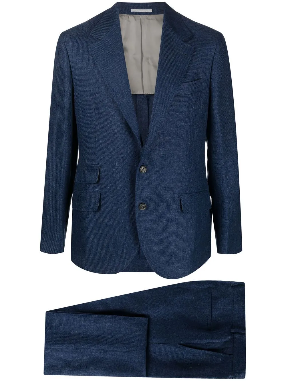 Linen leisure fit suit