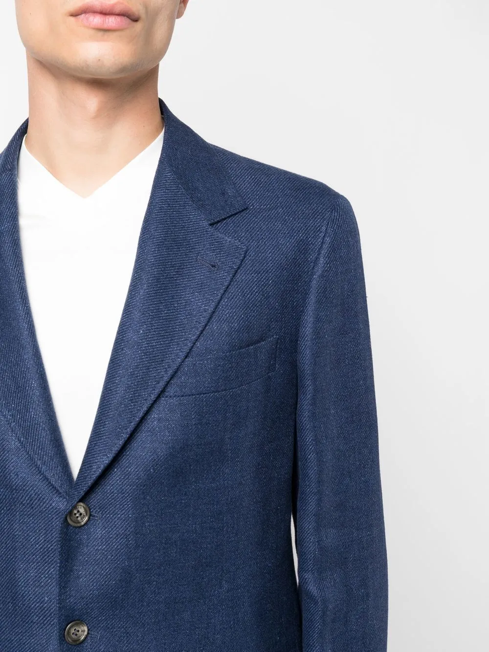 Linen leisure fit suit