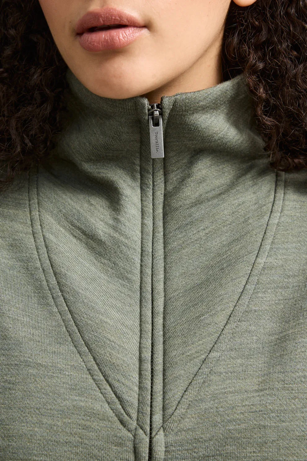 Lounge Zip Jacket - Bay Leaf