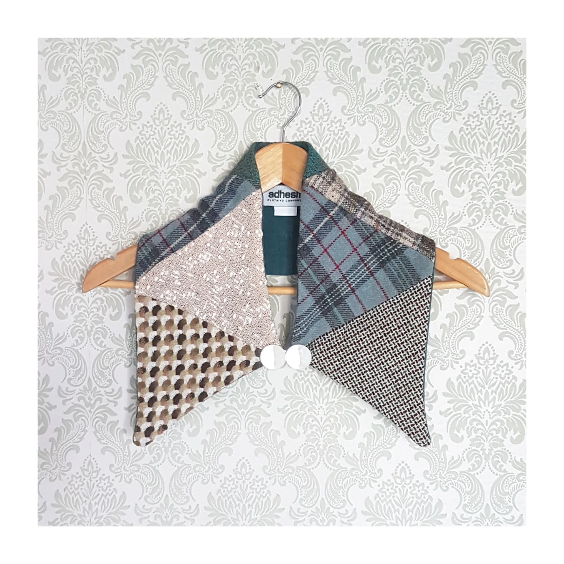 Lucky 7 Triangle Scarf Collar - SEVERAL VARIATIONS