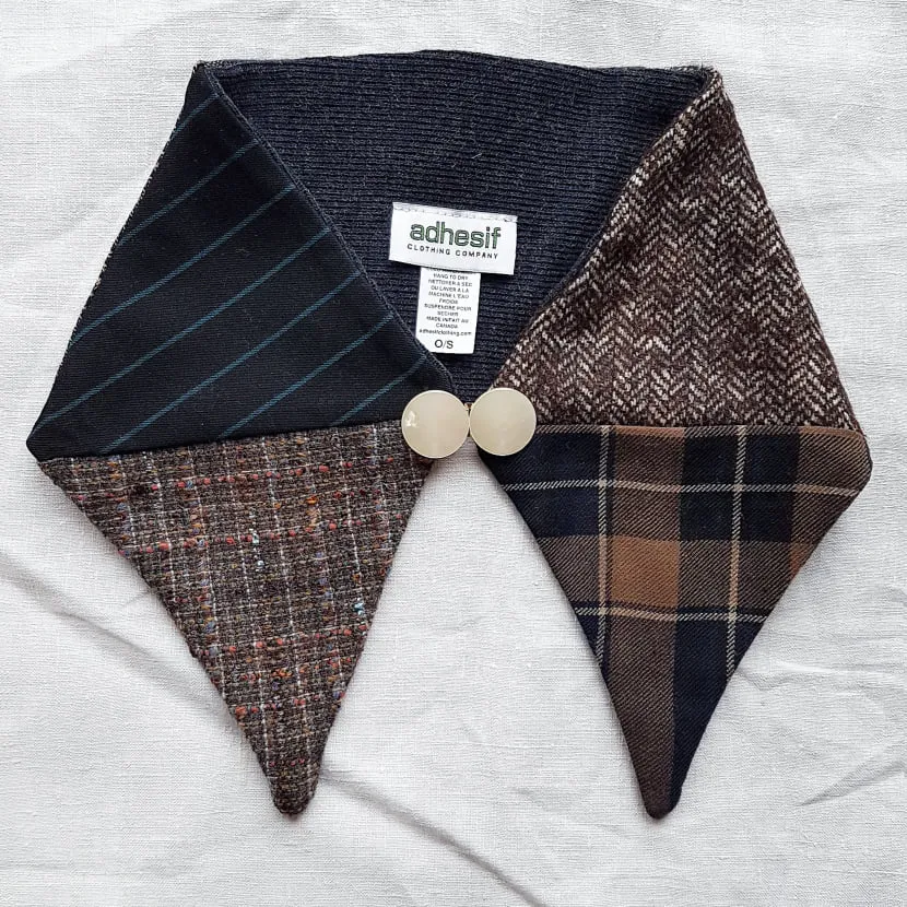 Lucky 7 Triangle Scarf Collar - SEVERAL VARIATIONS