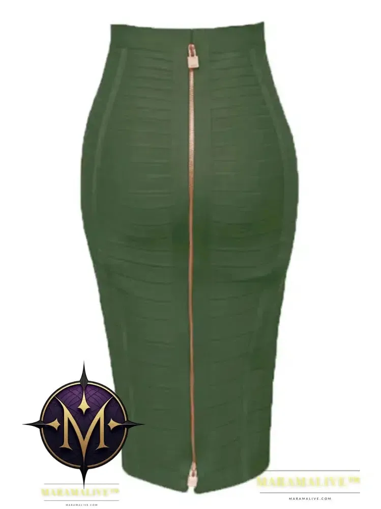 Many different Colorful Print Bandage Skirt For Trendy Women