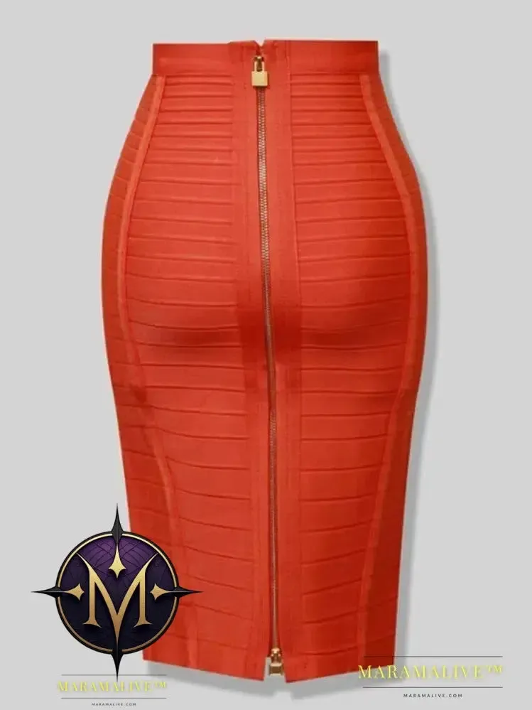 Many different Colorful Print Bandage Skirt For Trendy Women