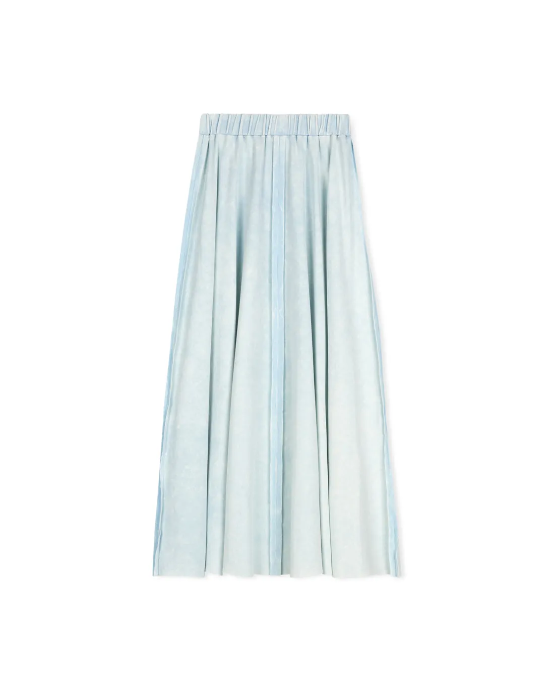 Marine - Acid Wash Seam Maxi Skirt
