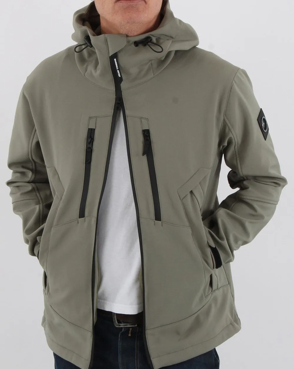 Marshall Artist Softshell Jacket Olive