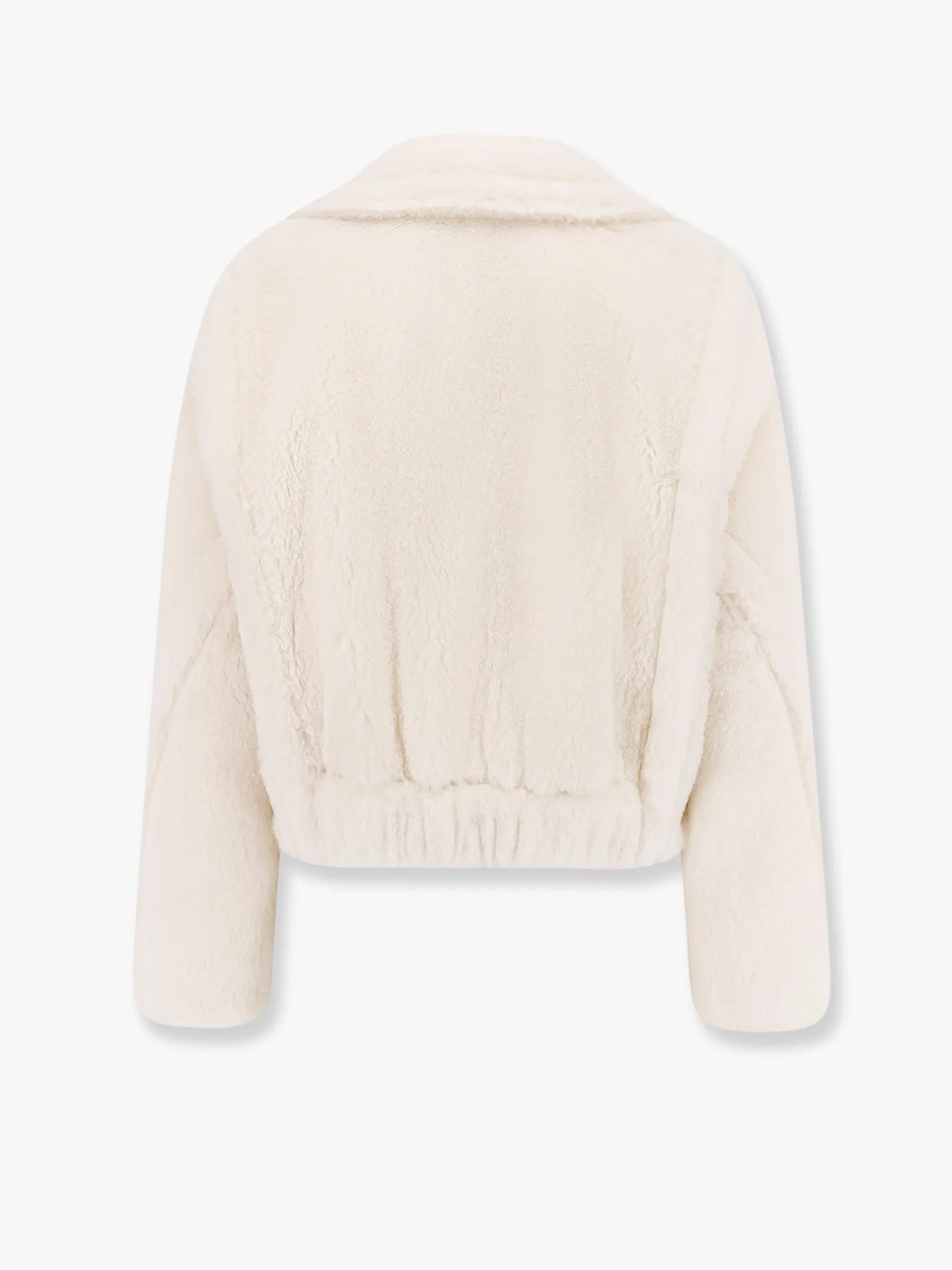 Max Mara Oggeri Alpaca Fur And Virgin Wool Jacket