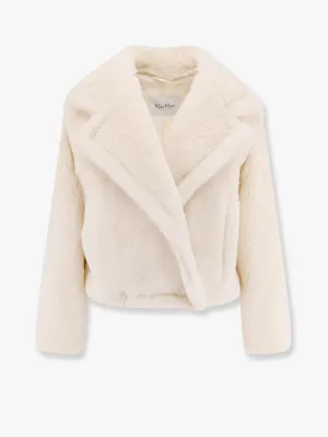 Max Mara Oggeri Alpaca Fur And Virgin Wool Jacket