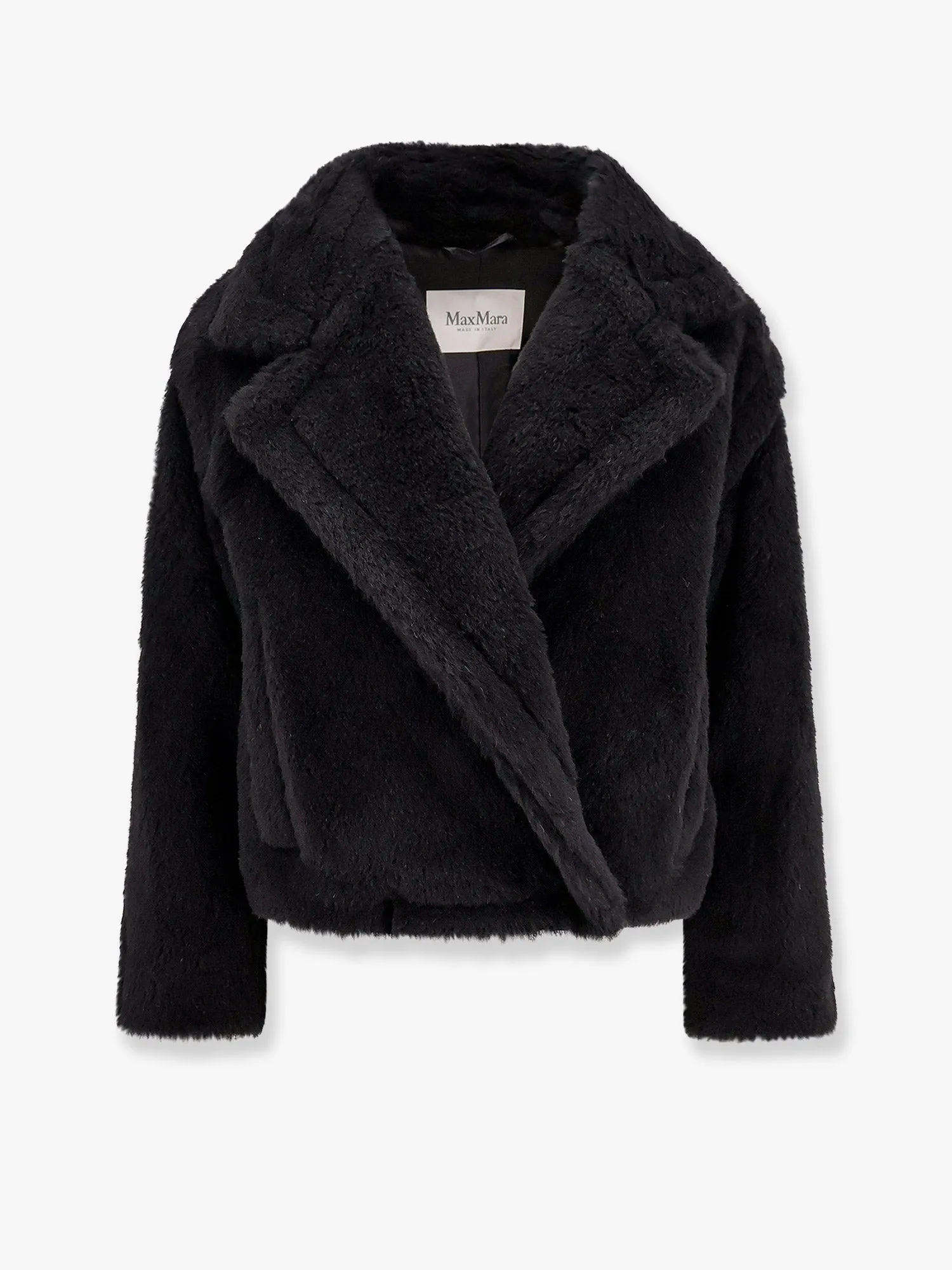 Max Mara Oggeri Alpaca Fur And Virgin Wool Jacket