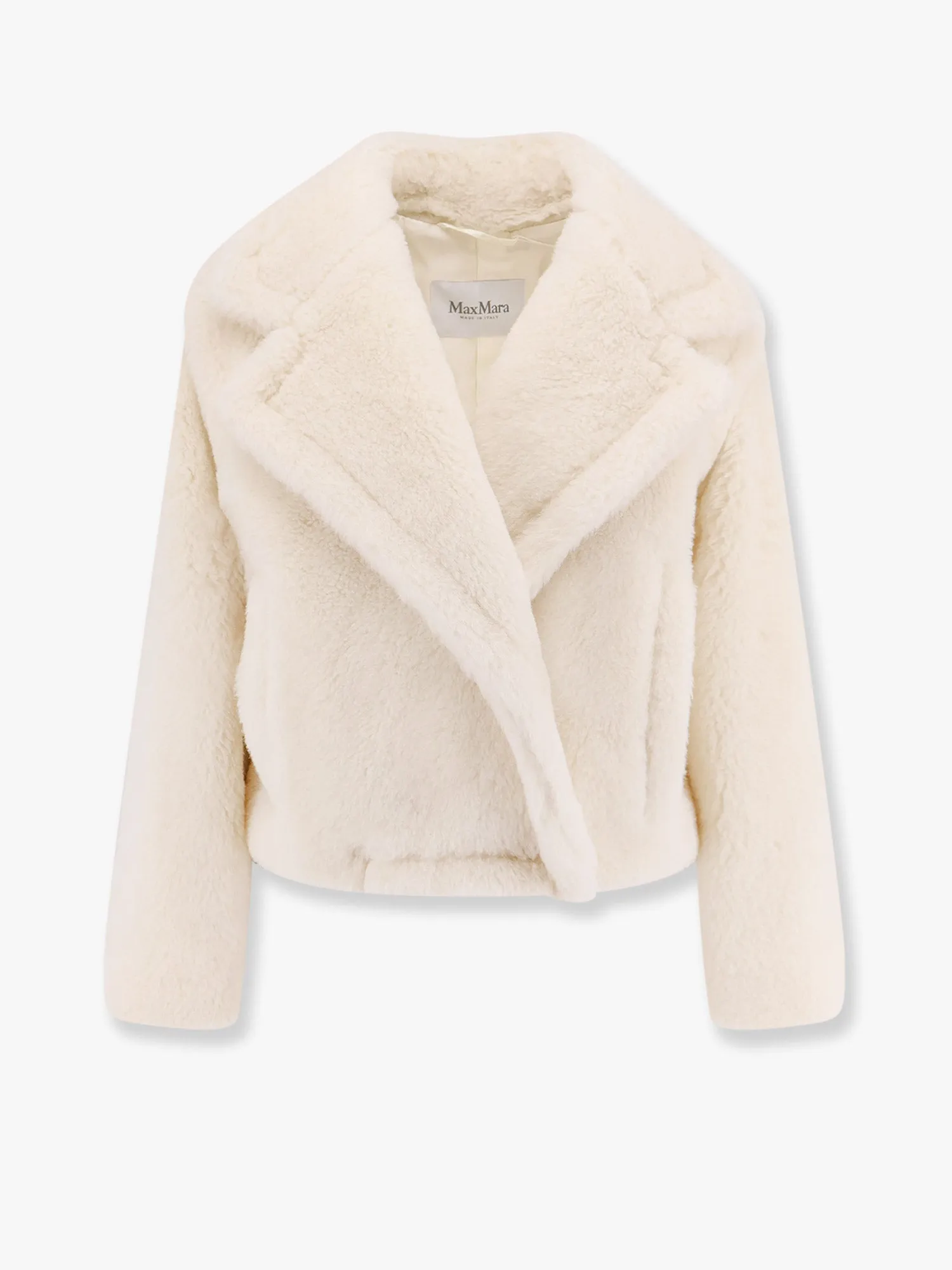 Max Mara Oggeri Alpaca Fur And Virgin Wool Jacket