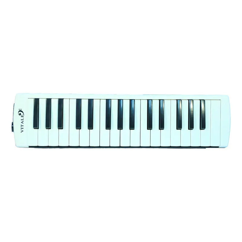 Melodica Vintage Deluxe Black And White Vitale Qm32y-bk