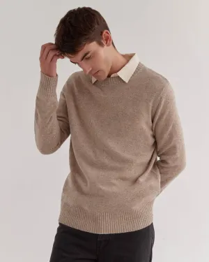 Mens Carson Knit Stone