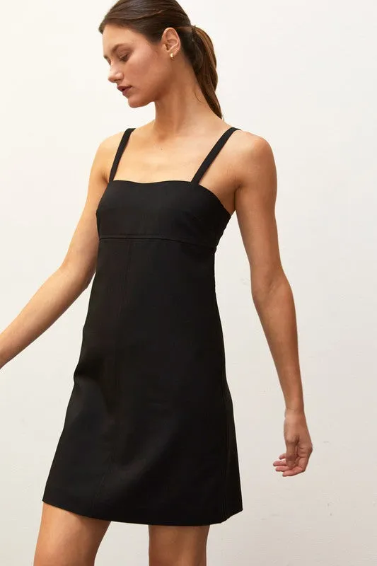 Mini Slip Dress Straight fit