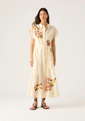 Mos - Soleil Shirt Dress - Ivory
