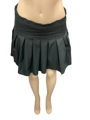 MOW pleated black skirt